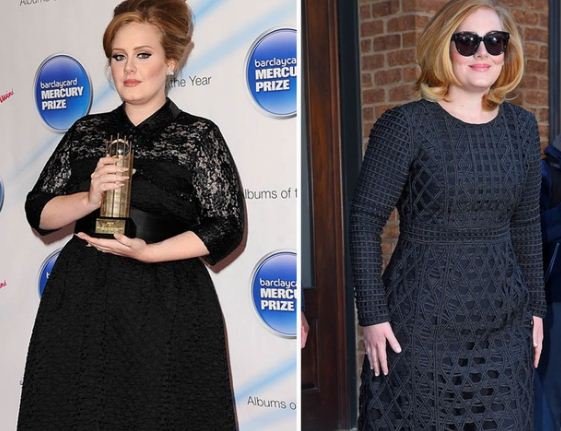 adele weight loss 2016 - 2017