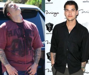 Rob Kardashian weight loss 