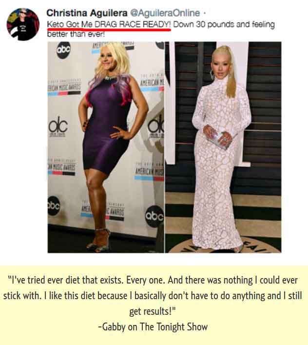 Christina-Aguilera-keto-dietketo-diet